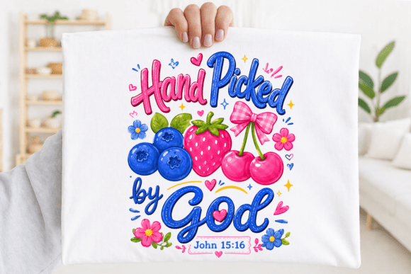 Hand Picked by God PNG: Faith-Inspired Design for Modern Creators