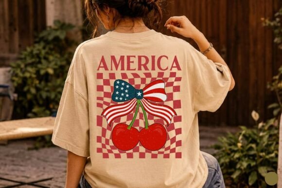 Patriotic Cherry America Coquette SVG: A Design Deep Dive