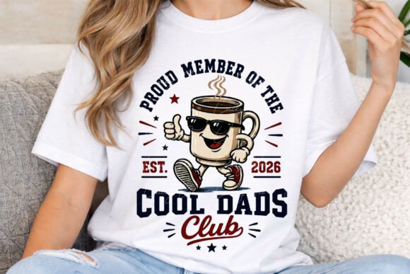 Proud Member of the Cool Dads Club PNG