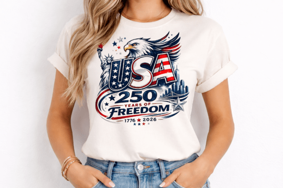 Stars of Freedom T-Shirt PNG: A Patriotic Design Asset